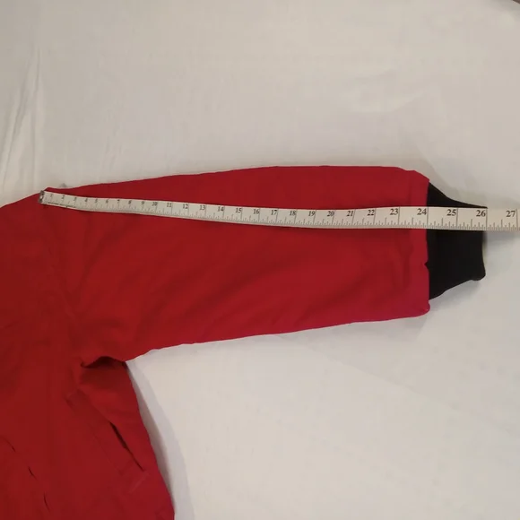 Carhartt Men's Vintage Red Full Zip  Insulated Lined Jacket - Picture 15 of 16